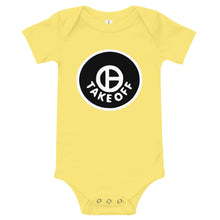 Load image into Gallery viewer, Black on White - Takeoff - Onesie