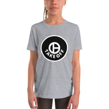 Load image into Gallery viewer, Black on White - Takeoff - Youth