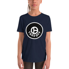 Load image into Gallery viewer, Black on White - Takeoff - Youth
