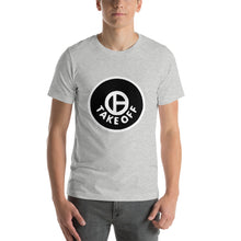 Load image into Gallery viewer, Black on White - Takeoff - Short-Sleeve Unisex T-Shirt - Adult