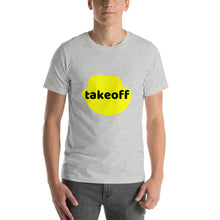 Load image into Gallery viewer, Yellow Profile - Takeoff - Short-Sleeve Unisex T-Shirt - Adult