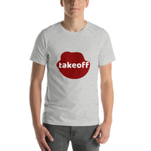 Load image into Gallery viewer, Deep Red Profile - Takeoff - Short-Sleeve Unisex T-Shirt - Adult