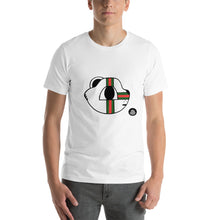 Load image into Gallery viewer, Green and Red Stripe - Takeoff - Short-Sleeve Unisex T-Shirt - Adult