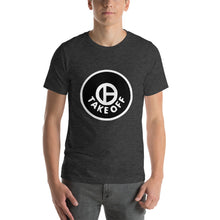 Load image into Gallery viewer, Black on White - Takeoff - Short-Sleeve Unisex T-Shirt - Adult