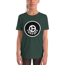 Load image into Gallery viewer, Black on White - Takeoff - Youth