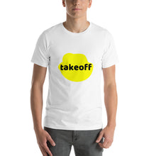 Load image into Gallery viewer, Yellow Profile - Takeoff - Short-Sleeve Unisex T-Shirt - Adult